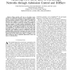 Achieving Flow Level QoS in Cut-Through Networks Through Admission Control and DiffServ