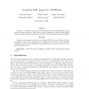Acquiring XML pages for a WebHouse