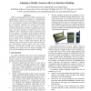 Adapting to mobile contexts with user-interface modeling