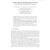 Adaptive Feature Transformation for Image Data from Non-stationary Processes