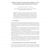 Adaptive Genetic Programming Applied to New and Existing Simple Regression Problems
