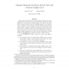 Adaptive Heuristics for Binary Search Trees and Constant Linkage Cost