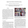 Adaptive Linear Predictors for Real-Time Tracking