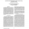 Adaptive Motion Estimation in Video Coding with a Stochastic Model