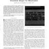 Adaptive, quadratic preprocessing of document images for binarization