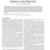 Adaptive-Scale Filtering and Feature Detection Using Range Data