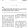 Adaptive sensory processing for efficient place coding