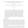 Adaptively Secure Identity-Based Encryption from Lattices with Asymptotically Shorter Public Parameters