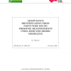 Admittance Identification from Point-wise Sound Pressure Measurements Using Reduced-order Modelling