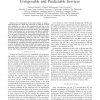 Aelite: A flit-synchronous Network on Chip with composable and predictable services