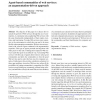 Agent-based communities of web services: an argumentation-driven approach