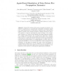 Agent-Based Simulation of Data-Driven Fire Propagation Dynamics