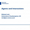 Agents and interactions