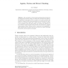 Agents, Norms and Forest Cleaning