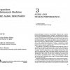 Aging and Human Performance