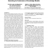 Aiding knowledge capture by searching for extensions of knowledge models