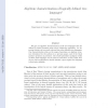 Algebraic Characterization of Logically Defined Tree Languages