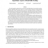 Algorithmic Aspects of Bandwidth Trading