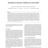 Algorithms for Interactive Editing of Level Set Models