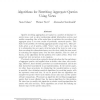 Algorithms for Rewriting Aggregate Queries Using Views