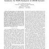 Alternative Symbol Representations with Radial Symmetry for PAPR Reduction in OFDM Systems