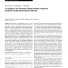 An adaptive and dynamic dimensionality reduction method for high-dimensional indexing