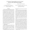 An Adaptive Checkpointing Protocol to Bound Recovery Time with Message Logging