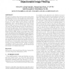 An adaptive skin model and its application to objectionable image filtering
