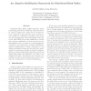 An adaptive stabilization framework for distributed hash tables