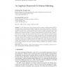 An Algebraic Framework for Schema Matching