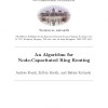 An Algorithm for Node-Capacitated Ring Routing