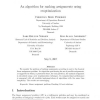 An algorithm for ranking assignments using reoptimization