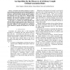 An Algorithm for the Discovery of Arbitrary Length Ordinal Association Rules