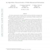 An algorithmic characterization of multi-dimensional mechanisms