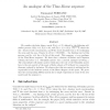 An Analogue of the Thue-Morse Sequence