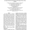 An Analytical Model for Broadcasting by Self Pruning in Wireless Ad Hoc Networks
