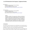 An ANTS heuristic for the frequency assignment problem