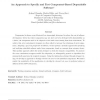 An Approach to Specify and Test Component-Based Dependable Software