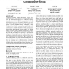 An automatic weighting scheme for collaborative filtering