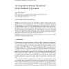 An Computation-Efficient Generalized Group-Oriented Cryptosystem