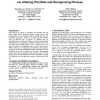 An effective approach to document retrieval via utilizing WordNet and recognizing phrases