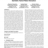 An effective personal mobile robot agent through symbiotic human-robot interaction