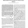 An efficient algorithm for automatically generating multivariable fuzzy systems by Fourier series method