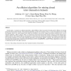 An efficient algorithm for mining closed inter-transaction itemsets