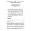 An Efficient Linear Method for the Estimation of Ego-Motion from Optical Flow