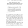 An Efficient Method for Pruning the Multilayer Perceptron Based on the Correlation of Errors