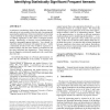 An efficient rigorous approach for identifying statistically significant frequent itemsets