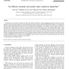 An efficient terminal and model order reduction algorithm