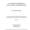 An Empirical Investigation Of Software Project Schedule Behaviour