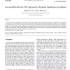 An ensemble-driven k-NN approach to ill-posed classification problems